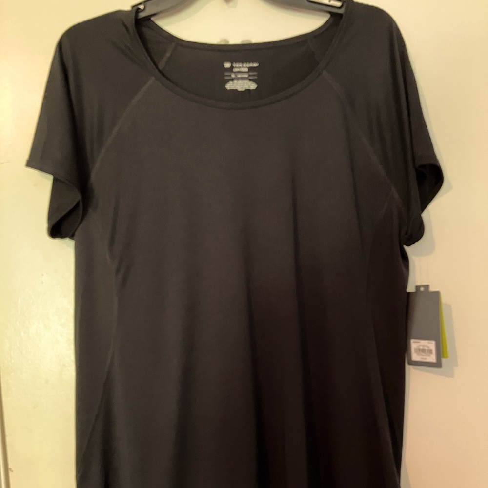 Tek Gear XL New W/tags Plus Black Women’s Workout Top XL